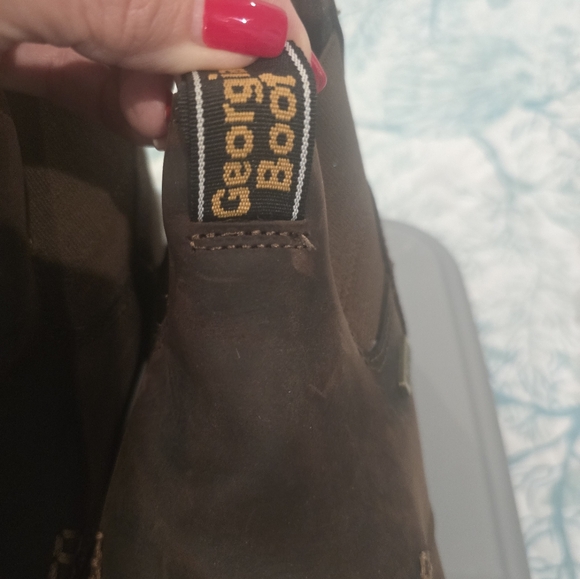 Men's Brand New Georgia Athens Chelsea Waterproof Work Boot, Size 10 - Picture 2 of 6